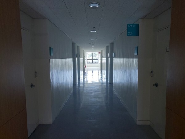 교육생이 없어 문을 닫은 농촌인적자원개발센터 생활관.