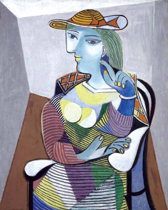 피카소 ‘Portrait de Marie-Therese’ (1937)