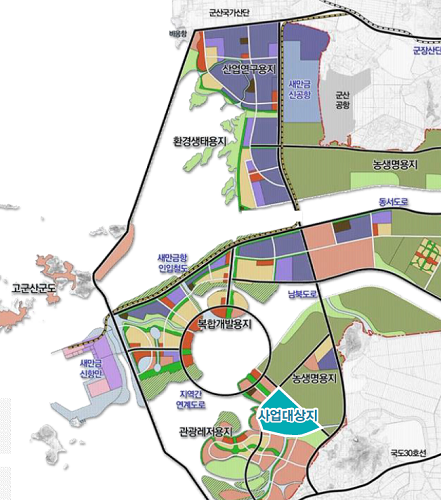 사업대상지 위치도