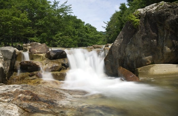 장수군 계북면 토옥동계곡