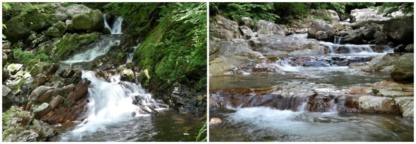 장수군 계북면 토옥동계곡