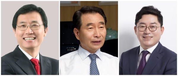 (왼쪽부터)이환주 남원시장, 이강래 전 의원, 박희승 전 위원장