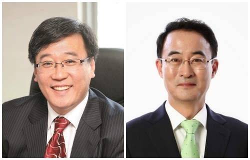 김진수 전 전북창조경제혁신센터장(왼쪽), 이현웅 전 전북도 도민안전실장(오른쪽)