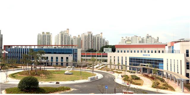 ▲ 익산시 송학동으로 이전한 농업기술실용화재단 전경 사진.