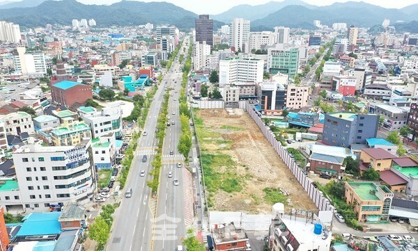 기린로 지역주택조합 사업부지 /사진 = 오세림 기자