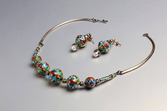 김인선 - '오랜기억' /(사)한국칠보협회 작품 초대전