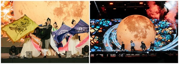 익산 미륵사지와 왕궁리유적 일원에서 펼쳐진 ‘2021 세계유산축전’ /사진 제공 = 익산문화관광재단