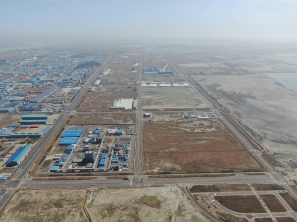 새만금국가산업단지 전경