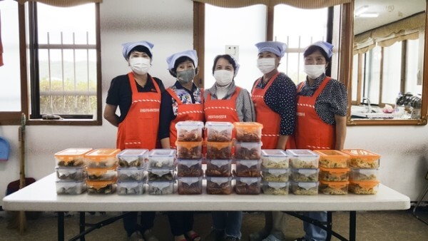 운봉읍지역사회보장협의체 반찬지원 봉사를 실시했다.