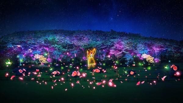 고인돌 활용 미디어아트(찬란한 빛의 의식)