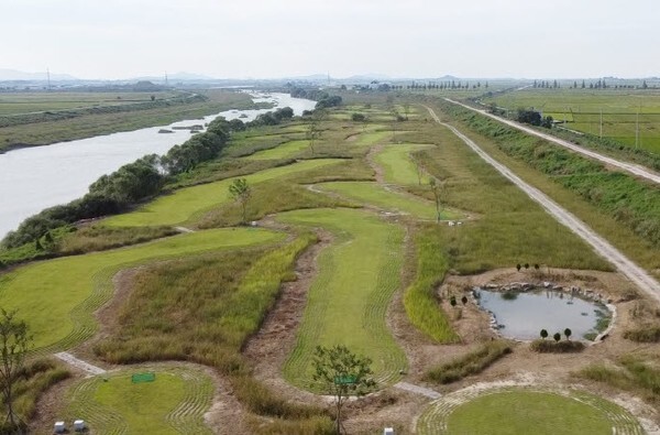 신태인 파크골프장 전경