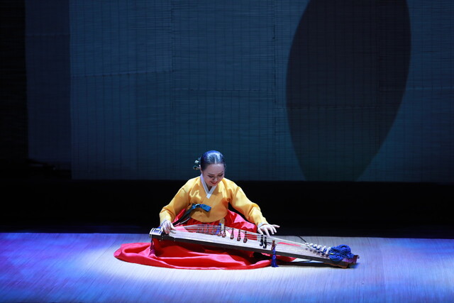 1일&nbsp; 전주소리문화의전당 모악당에서 지순자 명인이 성금연류 가야금 산조를 선보이고 있다.&nbsp; 사진제공=전주세계소리축제 조직위