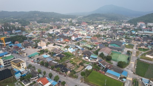 익산시 금마면 동고도리 전경