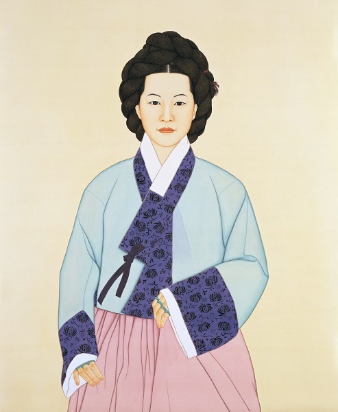 의암 주논개 표준영정.