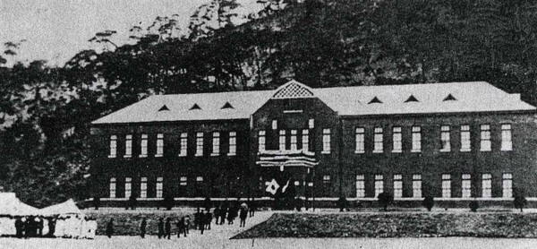 1931년 당시의 고창고보 전경.