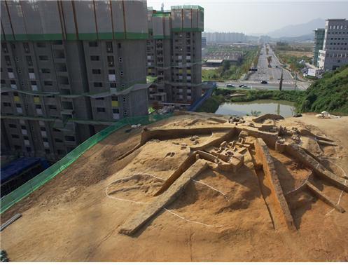 마전 분구묘 3호분.