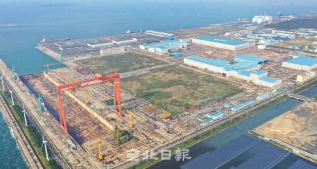 현대중공업 군산조선소 /사진 = 전북일보DB