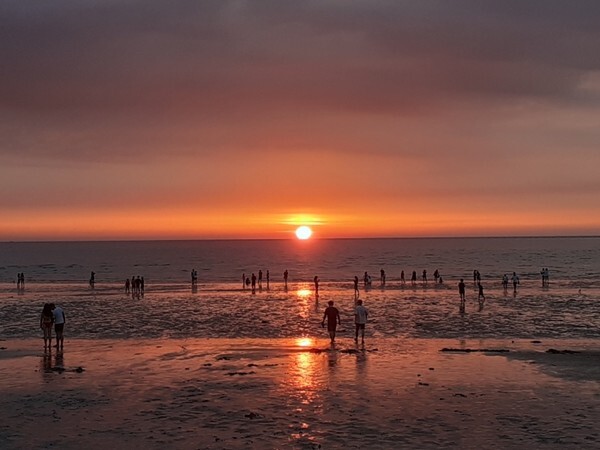 부안 변산해수욕장 전경.