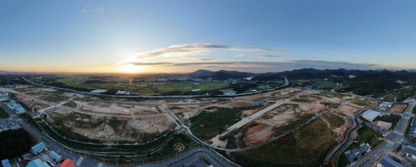 완주테크노벨리 제2산단 전경.