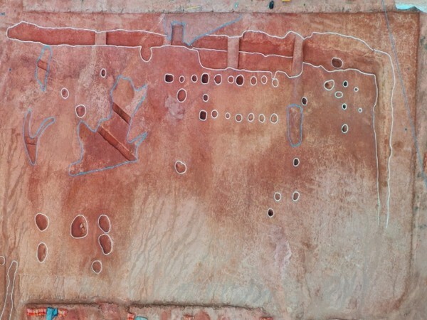 1호 건물지 모습.