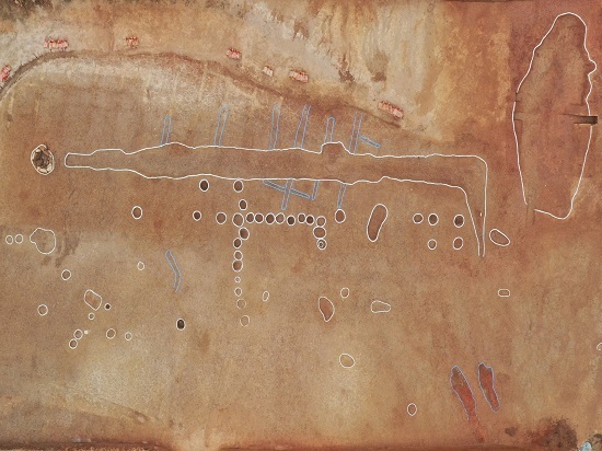 2호 건물지 모습.