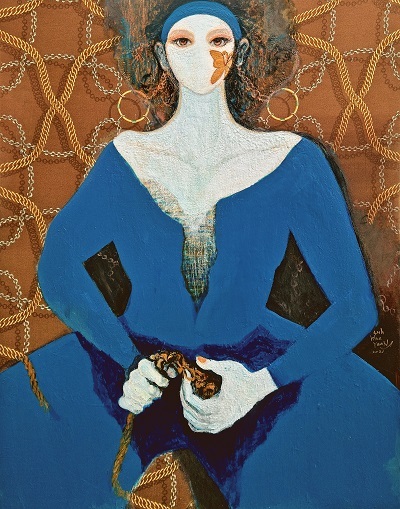 미 술 가: 서혜연, 명 제: Desier 21-1, 재 료: Mixed media on canvas, 규 격: 116.8x91.0cm, 제작년도: 2021