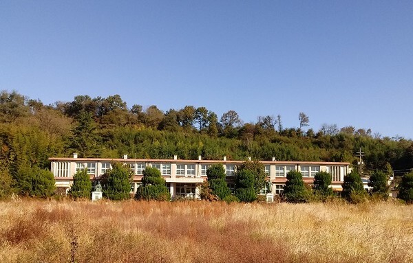 지난 2008년 옥구초와 통합한 상평초등학교의 모습.