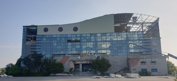 김제온천 스파랜드 전경.