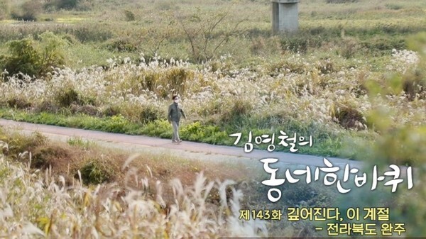 KBS1 TV프로그램인 '김영철 동네한바퀴' 화면 캡처.