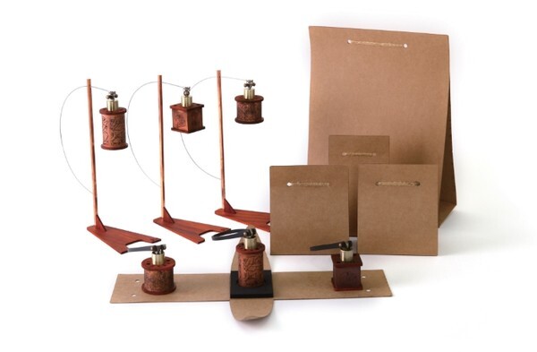 22회 공모전 대상 작품. 이중섭 작가 이미지를 활용한 방향제이다. /사진 제공 = 제주도