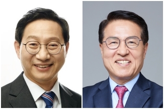 (왼쪽부터)김성주 더불어민주당 전북도당위원장, 정운천 국민의힘 전북도당위원장