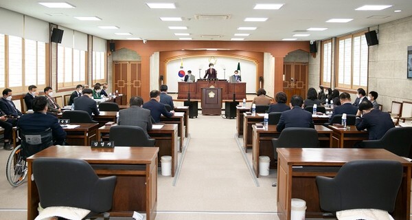 김제시의회 제 254회 임시회가 폐회했다.