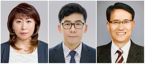 (왼쪽부터)이상임, 공하성, 이순범 씨