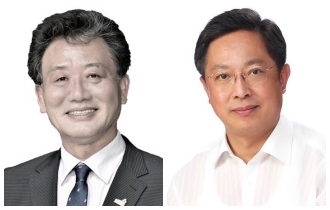 (왼쪽부터)이항근, 황호진 전북교육감 출마예정자