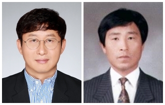 서동주 무왕건설 대표(왼쪽)과 박종건 건양대 교수