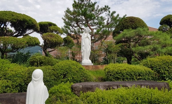 전주 전동성당 성모상.