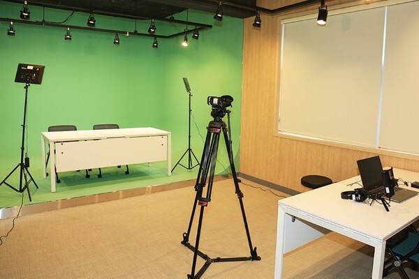 22일 원광대학교 학생회관 2층에 문을 연 LINC+ 1인 크리에이터 창작소 내부 /사진 제공 = 원광대학교