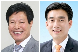 최명철(왼쪽) · 채영병 전주시의회 의원