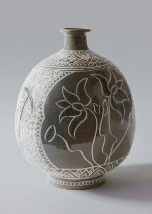 분청사기 상감편병