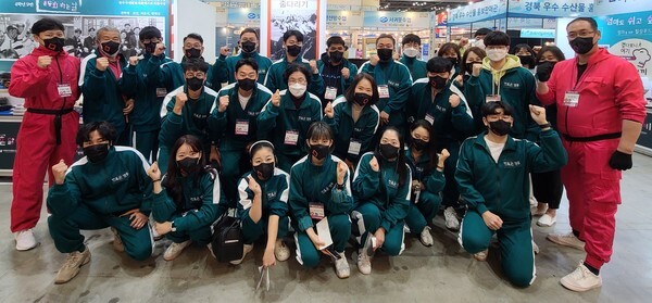 전북바이오융합산업진흥원은 지난 11월 경기도 일산 ‘킨텍스 메가쇼 시즌2’에서 도내 전통식품 및 우수 영세기업의 행사 참가를 지원했다. /사진제공=전북바이오융합산업진흥원