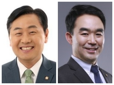 김관영(왼쪽), 채이배