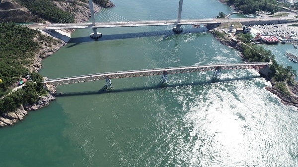 고군산군도 해상 인도교 설치 예정 장소