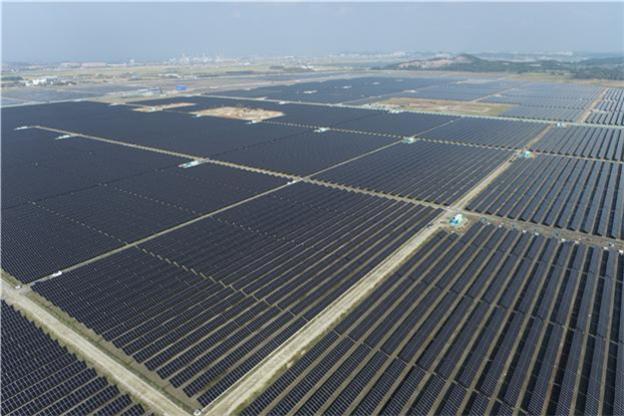 새만금 육상태양광 발전사업 현장/ 사진=국토교통부 제공