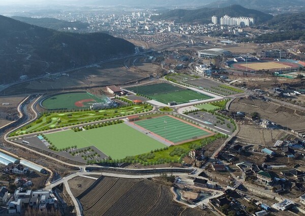 고창스포츠타운 조감도