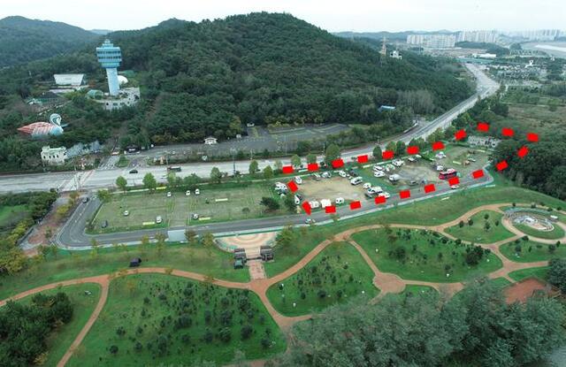 캠핑장 조성사업 부지