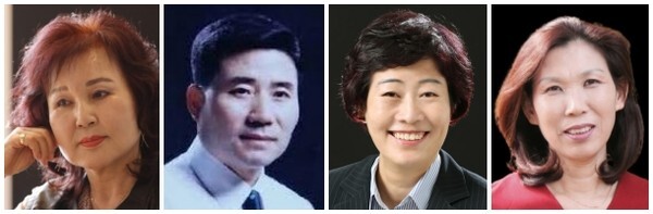 배순금 시인, 박영택 시인, 한선자 시인, 김재희 수필가