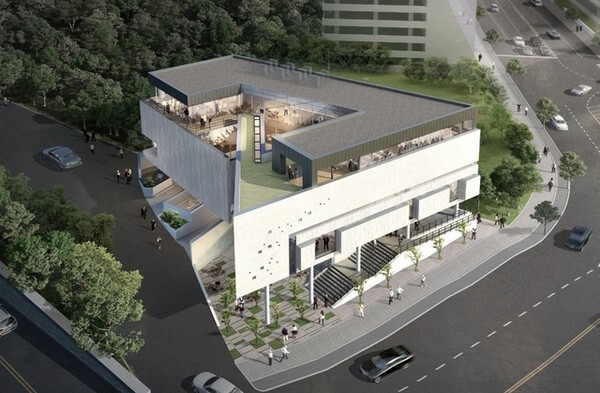 전주예수병원 인근 지역에 내년 2월 완공될 기독교 근대역사기념관 모습. 사진=전주시 제공