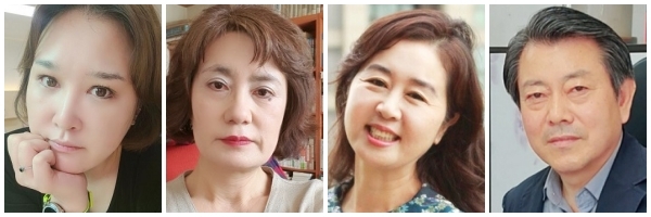 동화 박영미 당선자, 소설 방희진 당선자, 수필 오미향 당선자, 시 박수봉 당선자