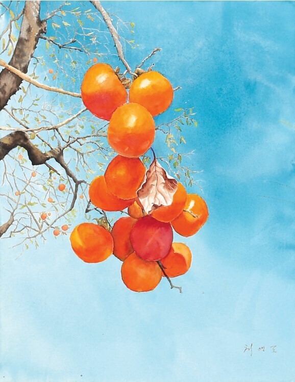 동행, 40.9x53.0cm, Watercolor on paper, 최영돈