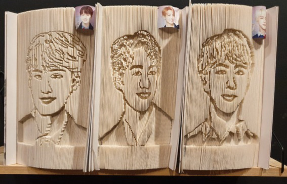 왼쪽부터 방탄소년단(BTS)의 슈가, 정국, 진